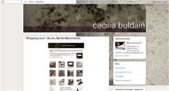 Desktop Screenshot of ceciliabuldain-visual.blogspot.com