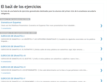 Tablet Screenshot of elbauldelosejercicios.blogspot.com