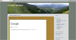 Desktop Screenshot of grumpyoldbiker.blogspot.com