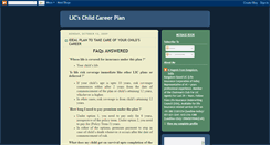 Desktop Screenshot of chldcareerplan.blogspot.com