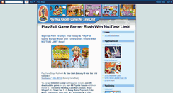 Desktop Screenshot of burgerrushgame.blogspot.com