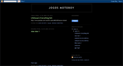 Desktop Screenshot of jogosmotoboy.blogspot.com