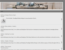 Tablet Screenshot of paradigmkitchendesign.blogspot.com