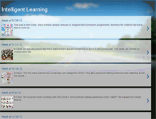 Tablet Screenshot of intelligent8.blogspot.com