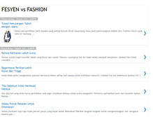 Tablet Screenshot of fesyen2u.blogspot.com