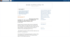 Desktop Screenshot of dish--satellite--tv.blogspot.com