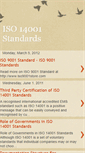 Mobile Screenshot of iso-14001-standards.blogspot.com