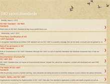 Tablet Screenshot of iso-14001-standards.blogspot.com