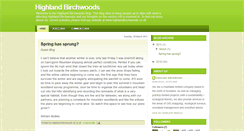 Desktop Screenshot of highlandbirchwoods.blogspot.com