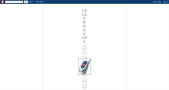 Desktop Screenshot of cellphonegpsfan.blogspot.com