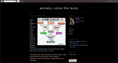 Desktop Screenshot of michaellucas.blogspot.com