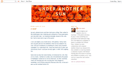 Desktop Screenshot of anothersun.blogspot.com