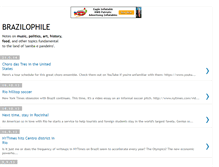 Tablet Screenshot of brazilophile.blogspot.com