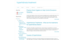 Desktop Screenshot of hyperhidrosistreatmentblog.blogspot.com
