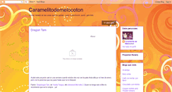 Desktop Screenshot of caramelitodemelocoton.blogspot.com