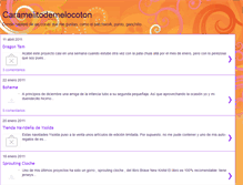 Tablet Screenshot of caramelitodemelocoton.blogspot.com