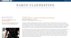 Desktop Screenshot of narcoclandestino.blogspot.com