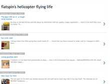 Tablet Screenshot of flatspinshelicopterflyinglife.blogspot.com