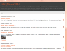 Tablet Screenshot of callingtherealyou.blogspot.com