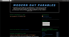 Desktop Screenshot of moderndayparables.blogspot.com