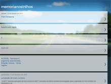 Tablet Screenshot of memorianostrilhos.blogspot.com