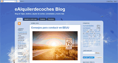 Desktop Screenshot of ealquilerdecoches.blogspot.com