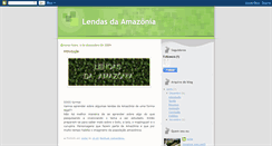 Desktop Screenshot of lendasdaamazonia.blogspot.com