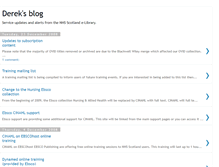 Tablet Screenshot of derekupdate.blogspot.com