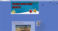 Desktop Screenshot of espacoministerioinfantil.blogspot.com