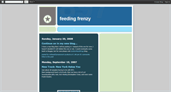 Desktop Screenshot of feeding-frenzy.blogspot.com