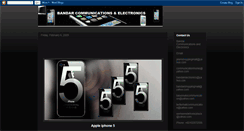 Desktop Screenshot of bandarcommunicationsandelectronics.blogspot.com
