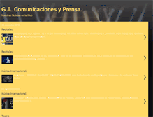 Tablet Screenshot of ga-comunicaciones.blogspot.com