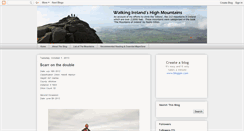 Desktop Screenshot of climbingirelandsmountains.blogspot.com