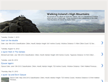 Tablet Screenshot of climbingirelandsmountains.blogspot.com