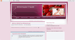 Desktop Screenshot of cncalimentacaoesaude.blogspot.com