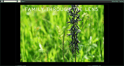 Desktop Screenshot of familythroughthelens.blogspot.com