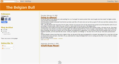 Desktop Screenshot of belgianbull.blogspot.com