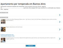 Tablet Screenshot of apartamentoembuenosaires.blogspot.com