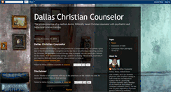 Desktop Screenshot of dallaschristiancounselor.blogspot.com