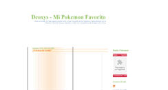 Desktop Screenshot of deoxys-revaliente.blogspot.com