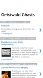Mobile Screenshot of geistwald.blogspot.com