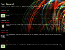 Tablet Screenshot of noelcoward86.blogspot.com