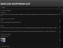 Tablet Screenshot of i-love-elif.blogspot.com