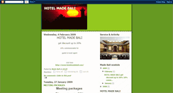 Desktop Screenshot of hotelmadebali.blogspot.com