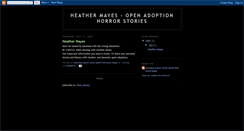 Desktop Screenshot of adoptionanonymous.blogspot.com