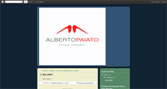 Desktop Screenshot of albertopaiato.blogspot.com