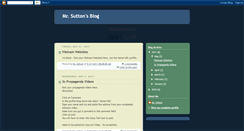 Desktop Screenshot of mrsuttonsblog.blogspot.com