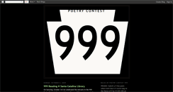 Desktop Screenshot of 999poetry.blogspot.com