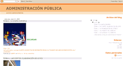 Desktop Screenshot of admon-publica.blogspot.com