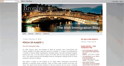 Desktop Screenshot of brophysolicitorsimmigration.blogspot.com